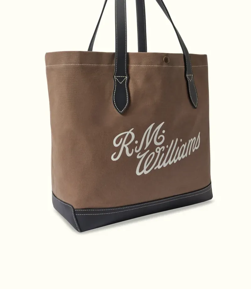 RMW Sorrento Tote - Brown/ Black-1