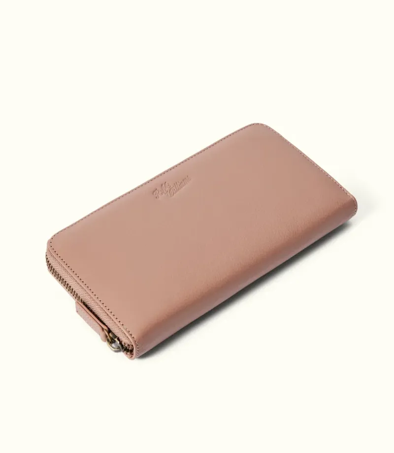 RMW Singleton Zip Wallet - Dusty Pink-3