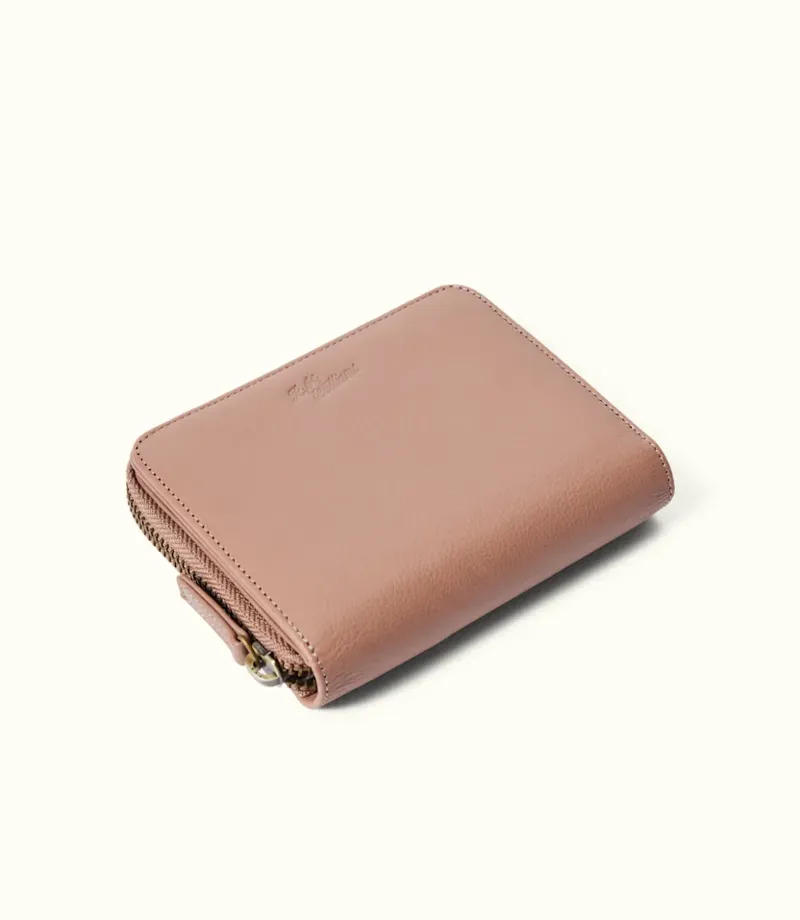 RMW Avalon Zip Around Wallet - Dusty Pink-4