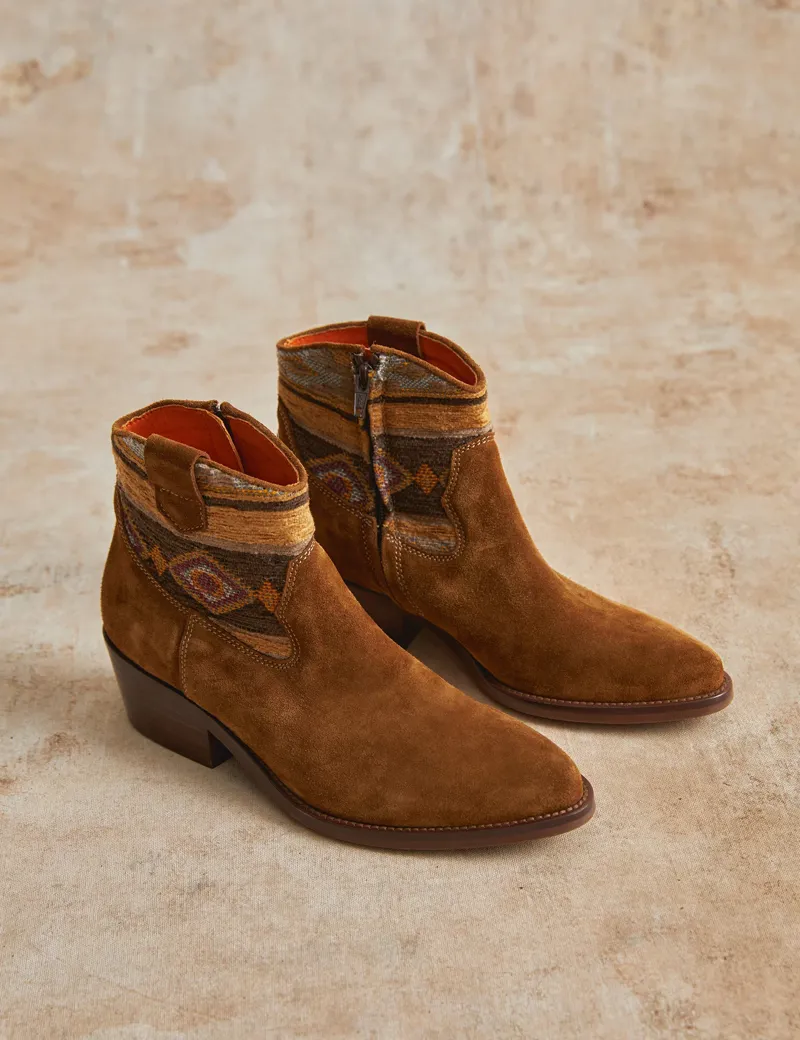 Penelope Chilvers Cassidy Killim Boot - Peat-4