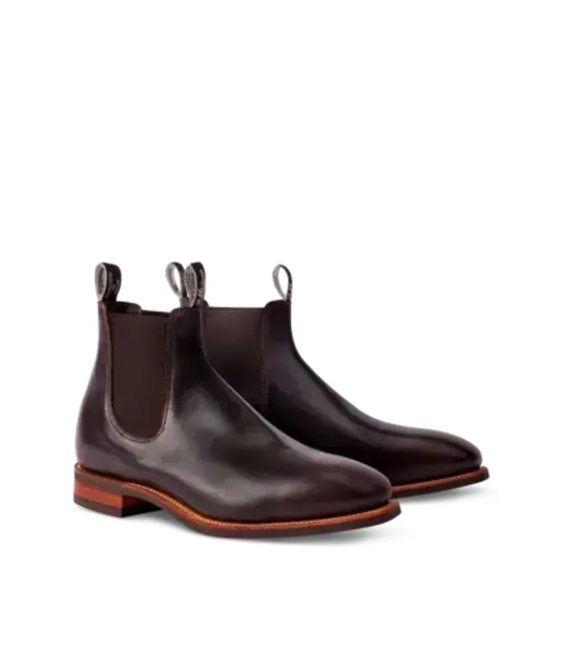 RMW Comfort Craftsman Boot - Chocolate Pull Up