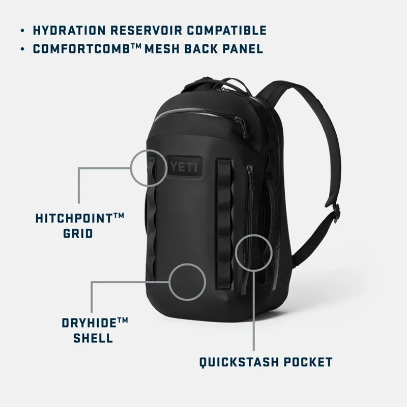 YETI Cayo Backpack 25L - Black-7