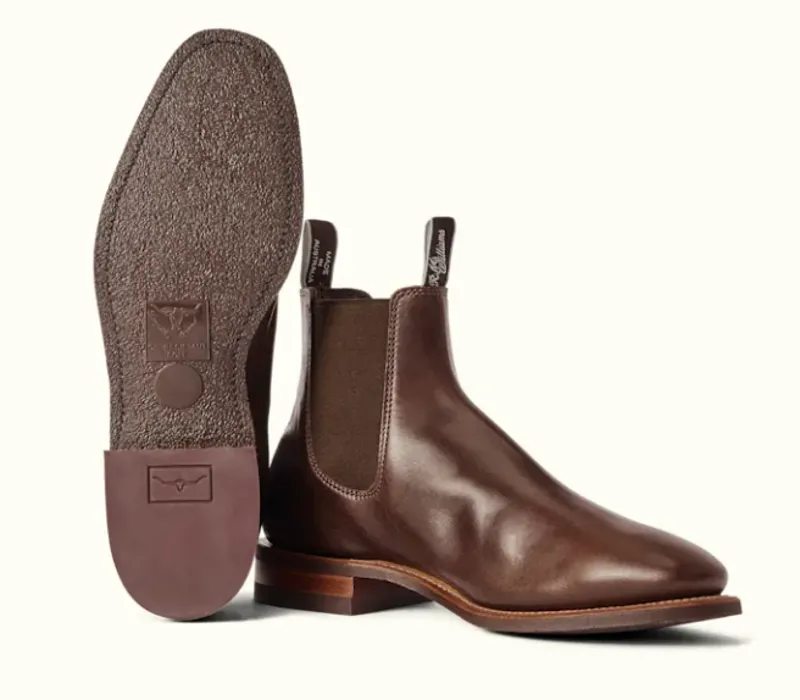 RMW Comfort Craftsman Gents Boot - Walnut-2