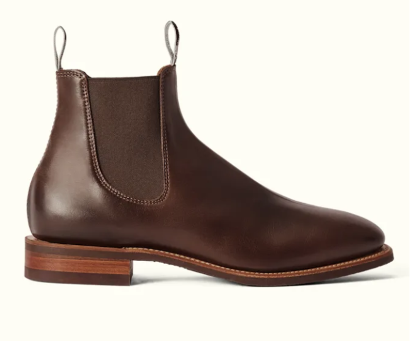 RMW Comfort Craftsman Gents Boot - Walnut-4