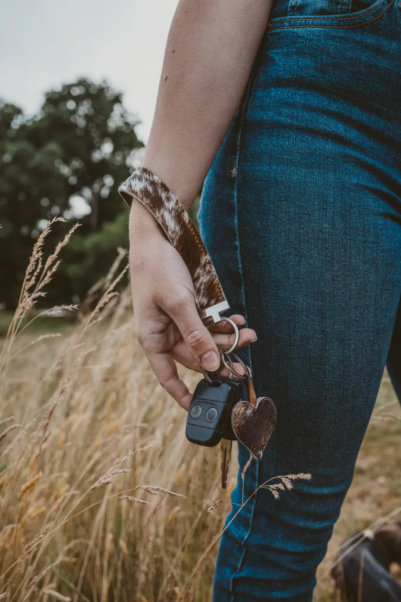 Bethany Rae Heart Keyring - Black-1