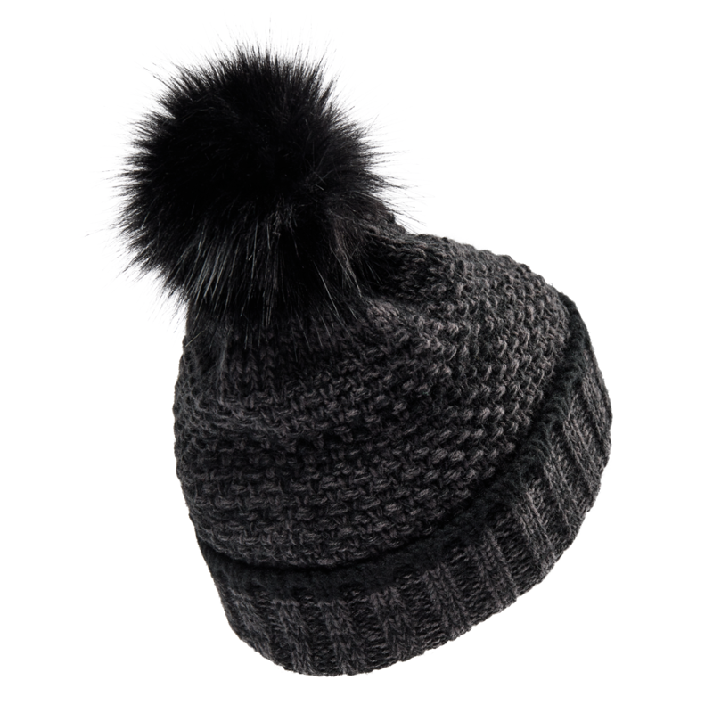 Deerhunter Lady Knitted Hat - Black-1