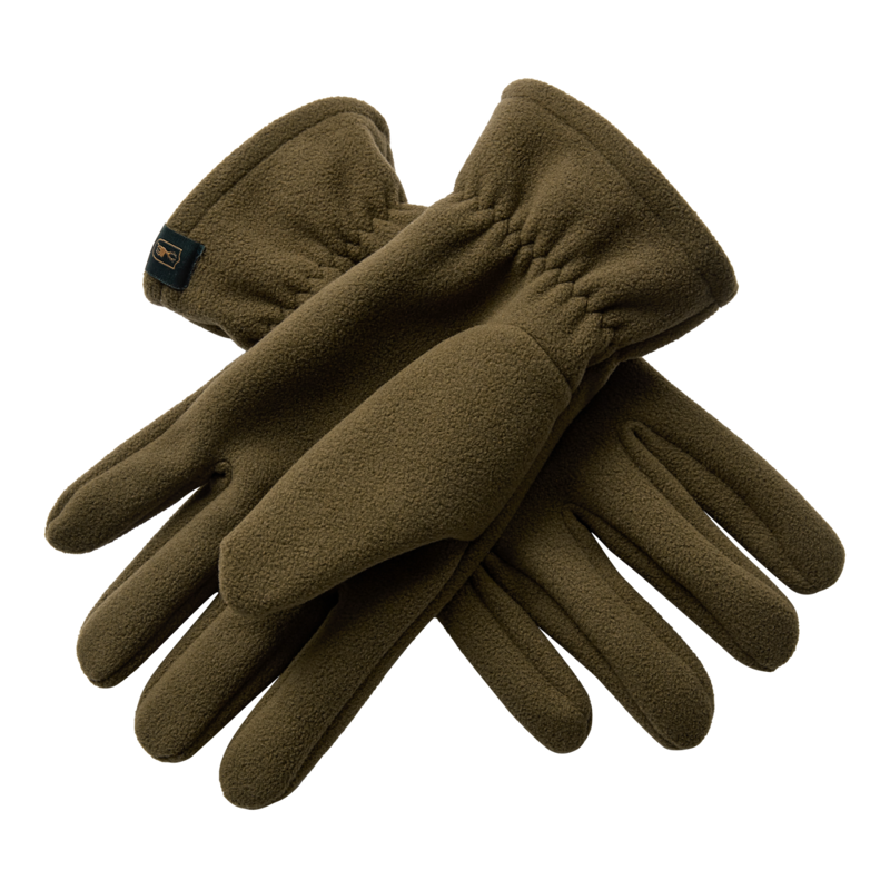 Deerhunter Fleece Gloves - Tarmac Green-1