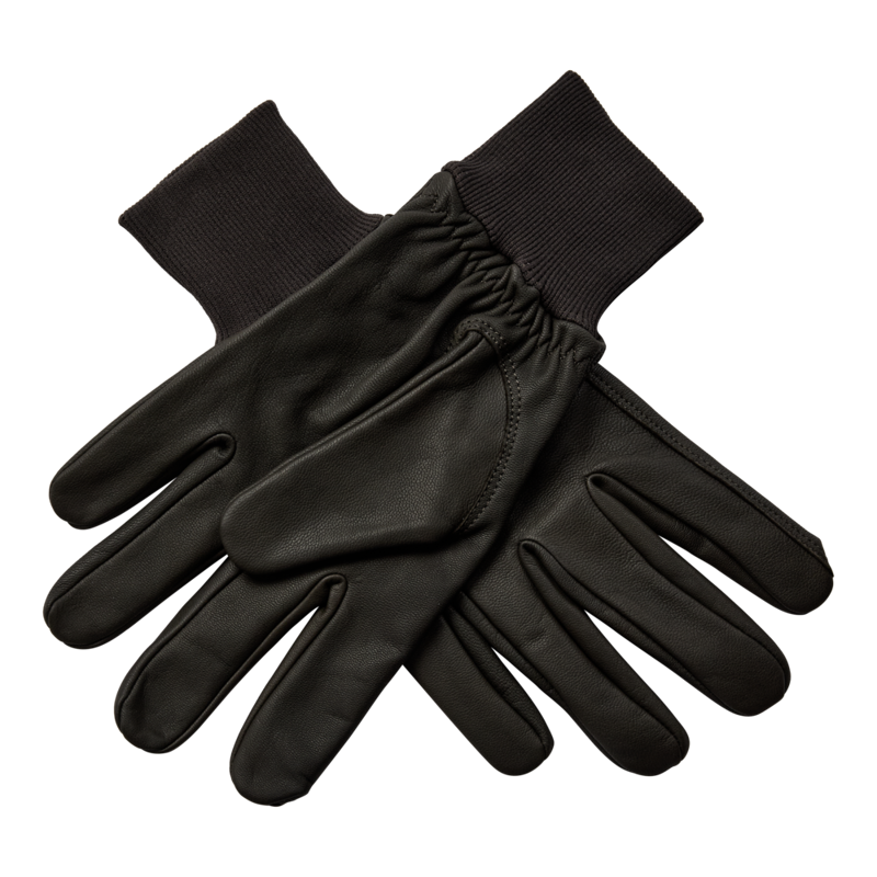 Deerhunter Leather Gloves - Wood-1
