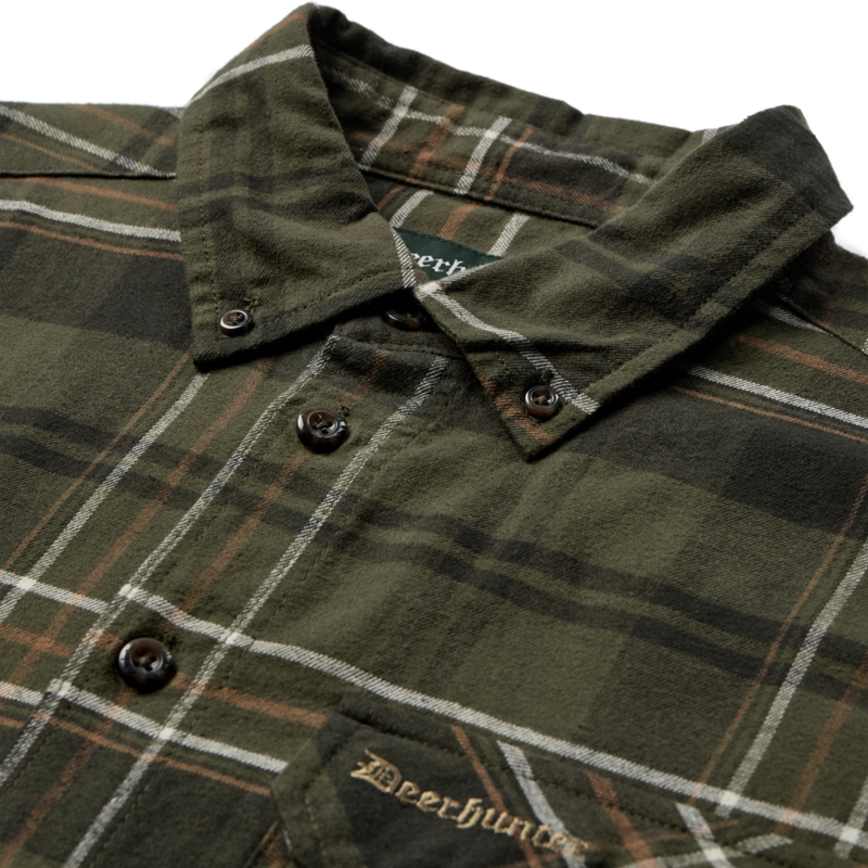 Deerhunter Caleb Shirt - Green Check-3