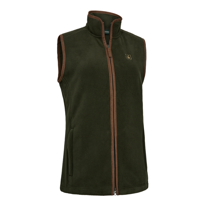 Deerhunter Lady Cumbria Fleece Waistcoat - Forest Ember