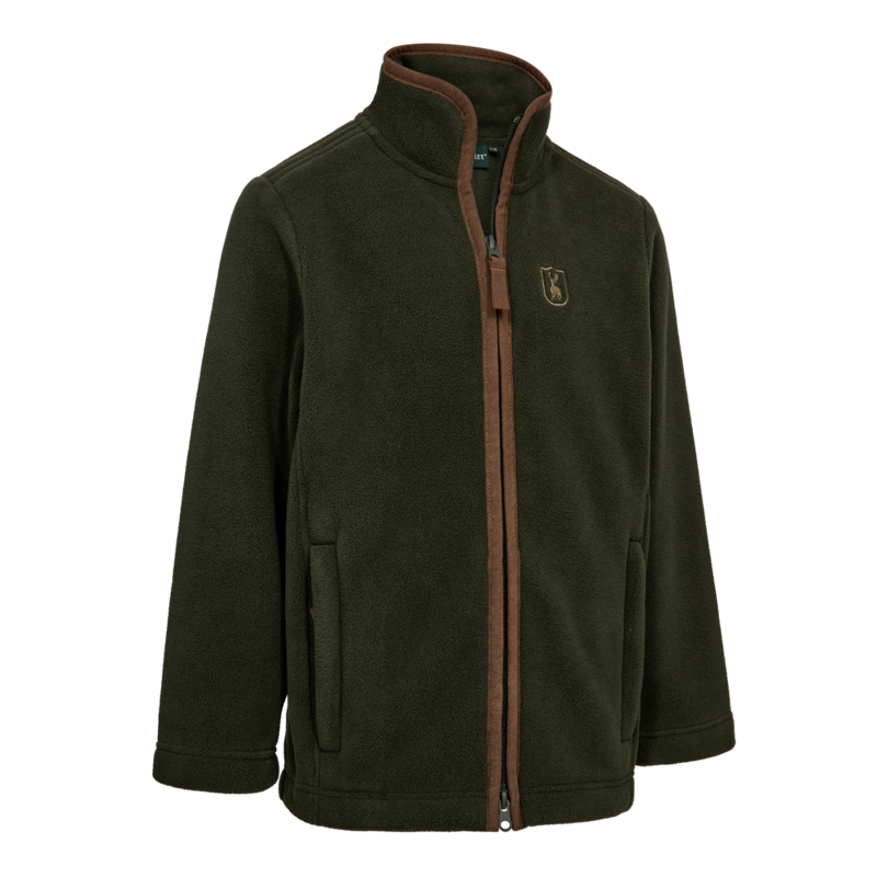 Deerhunter Youth Cumbria Fleece Jacket - Forest Ember