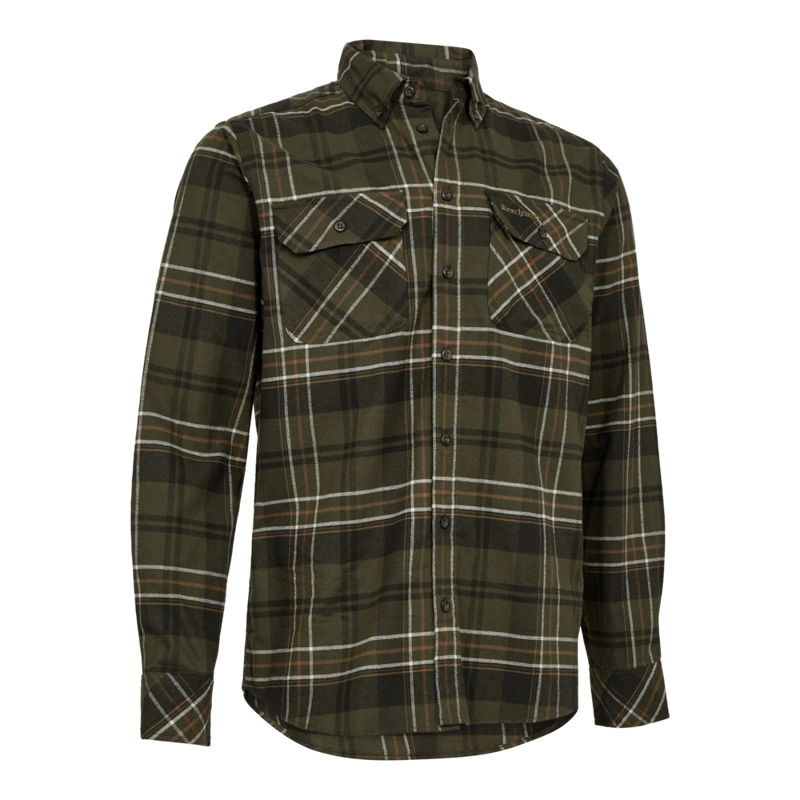 Deerhunter Caleb Shirt - Green Check