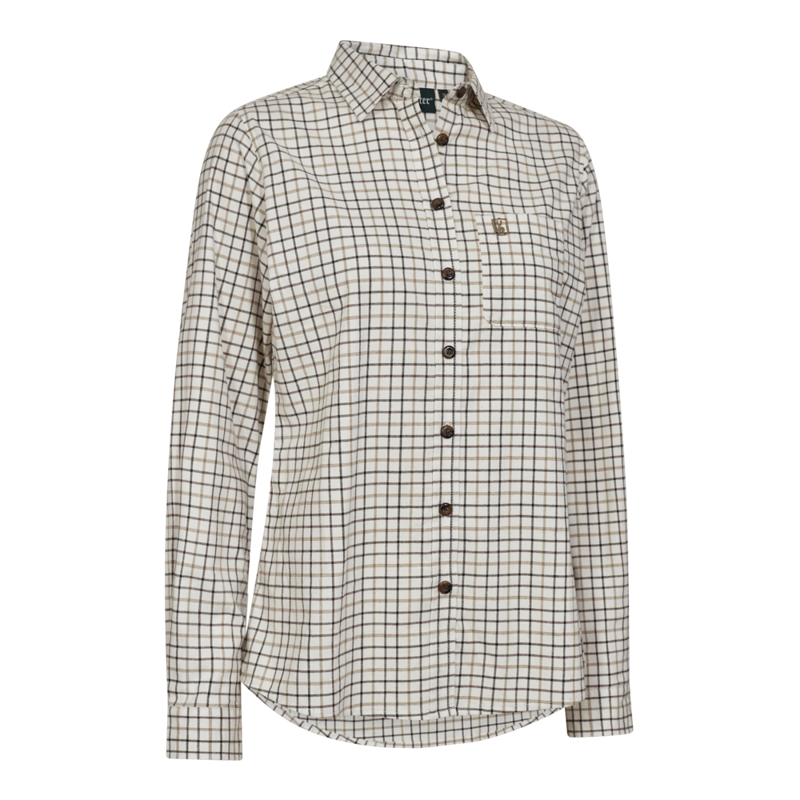 Deerhunter Lady Grace Shirt - Beige Check