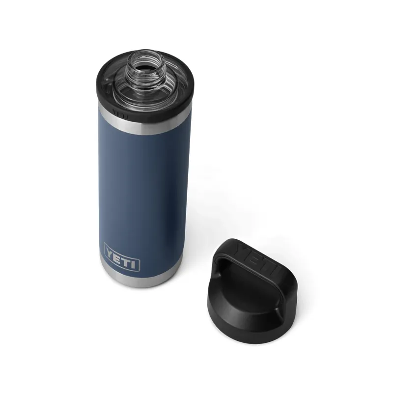 YETI Rambler 18oz Bottle Chug Cap - Navy-1