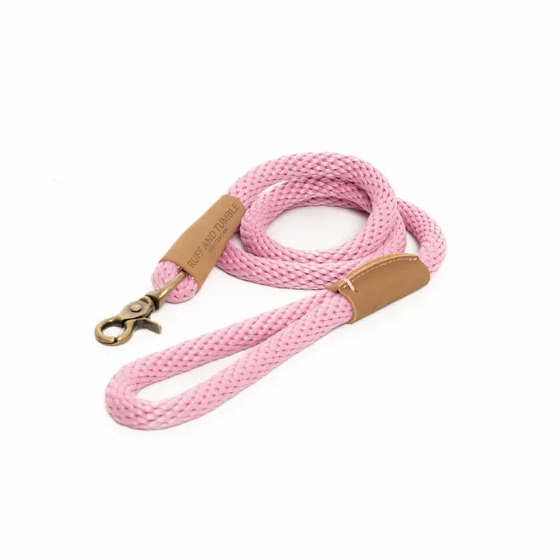 Ruff and Tumble Slim Clip Lead - Dusky Pink