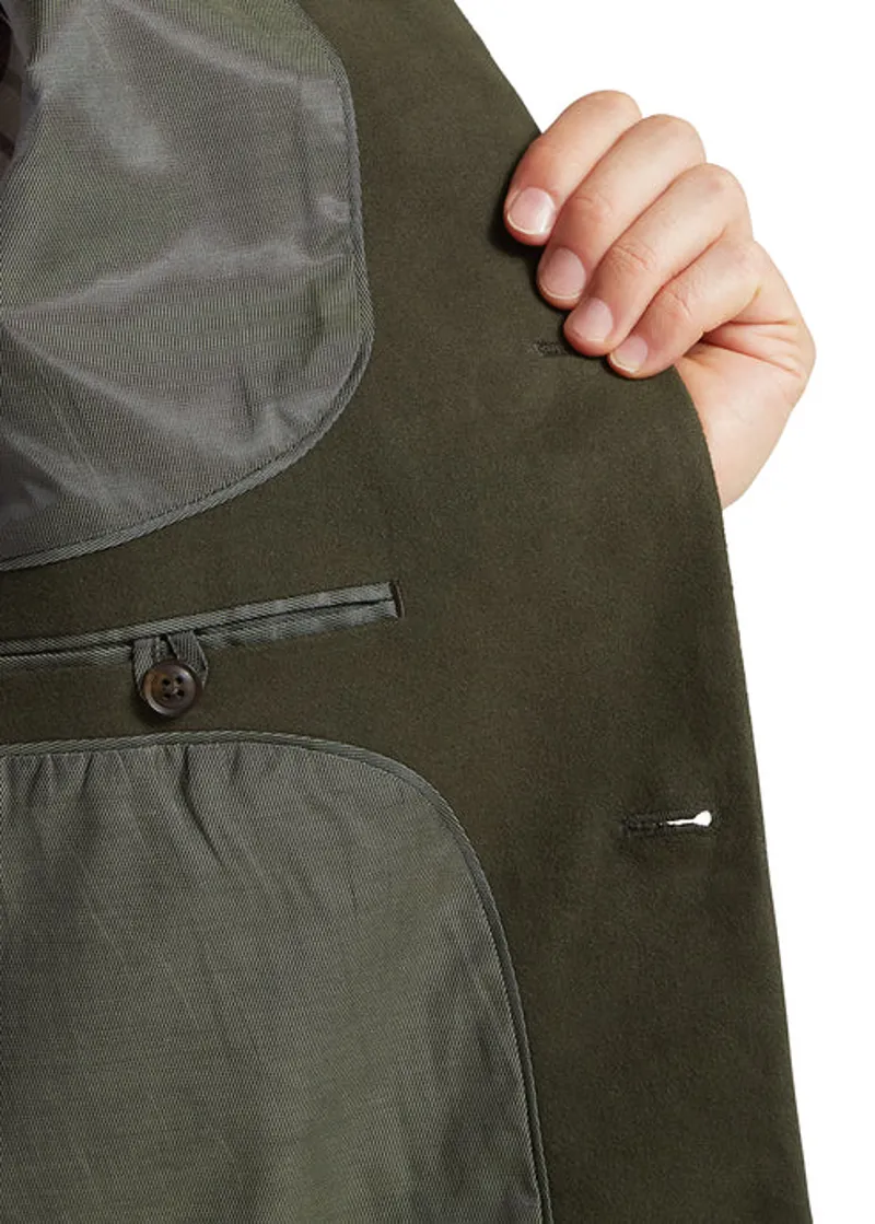 Schoffel Barnsdale Nehru Waistcoat - Forest-7