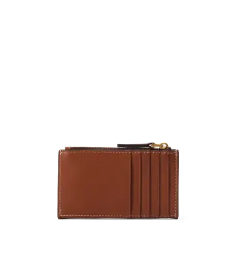RMW Eden Stitch Zip Cardholder - Tan-3