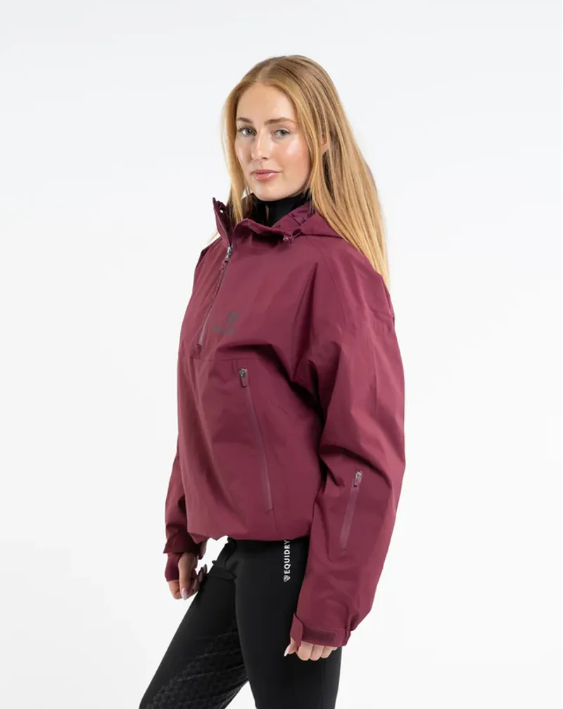 EQUIDRY Adult Storm Smock - Burgundy-6