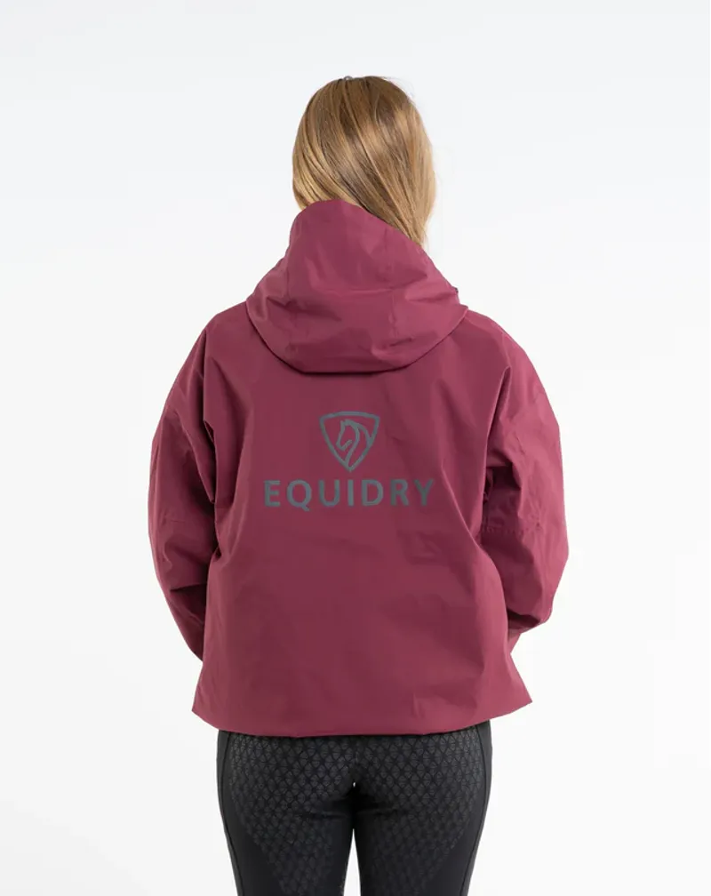 EQUIDRY Adult Storm Smock - Burgundy-5