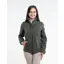 EQUIDRY Adult Varsha Jacket Black Forest Green/ Black