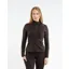 EQUIDRY Water Repellent Zip Up Top - Brown / White