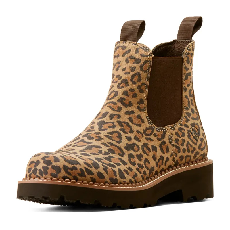 Ariat Fatbaby Ladies Twin Gore Western Boot - Cheetah/ Chocolate-5