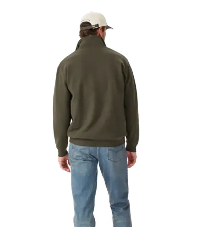 RMW Mulyungarie 1/4 Zip Sweatshirt - Fatigue-3