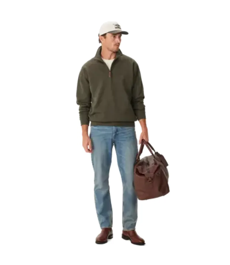 RMW Mulyungarie 1/4 Zip Sweatshirt - Fatigue-2