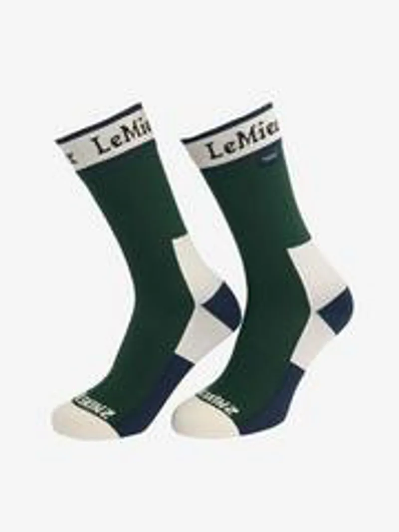 LeMieux X Sealskinz Waterproof Socks - Green