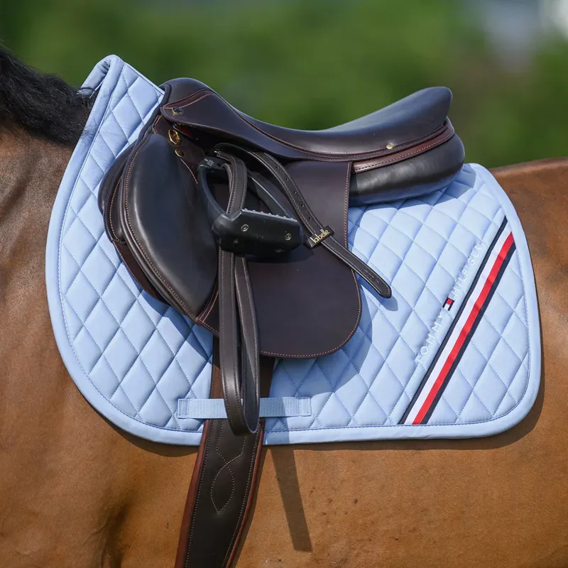 Tommy Hilfiger Stanford Jumping Saddlepad - Sweet Blue-4