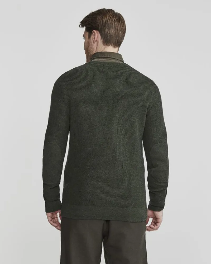 Holebrook Cooper Crew Sweater - Bottle Green-1