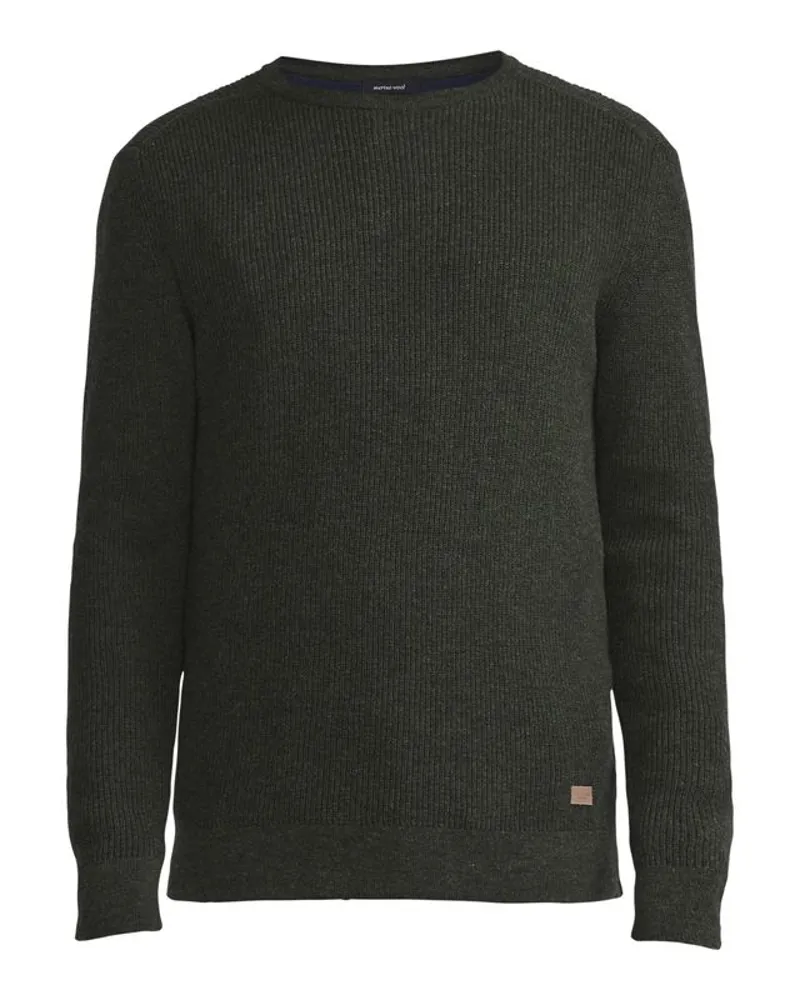 Holebrook Cooper Crew Sweater - Bottle Green-3