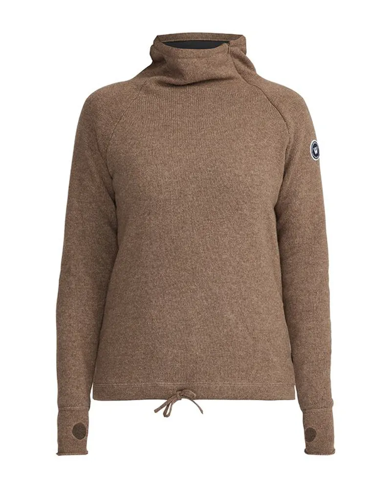 Holebrook Martina Windproof Ladies Jumper - Walnut-2
