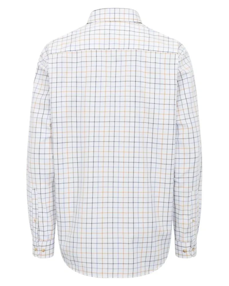 Hoggs Of Fife Fernie Bamboo Shirt - Blue/Green/ Gold-1