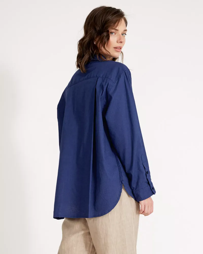 Holebrook Angela Shirt - Navy-2