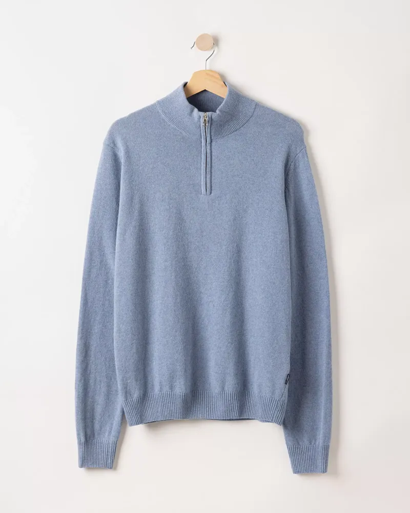 Holebrook Dennis T-Neck - Light Blue-2