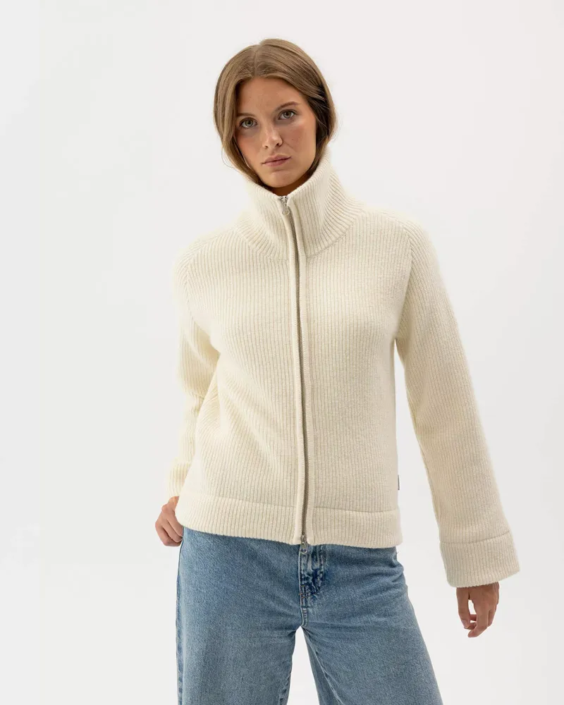 Holebrook Essie Fullzip Windproof - Whisper White-3