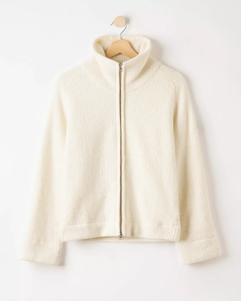 Holebrook Essie Fullzip Windproof - Whisper White