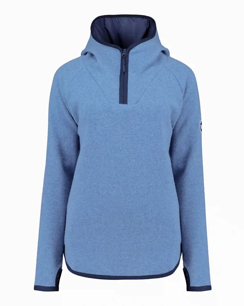 Holebrook Judit Hood Windproof - Dove Blue-1
