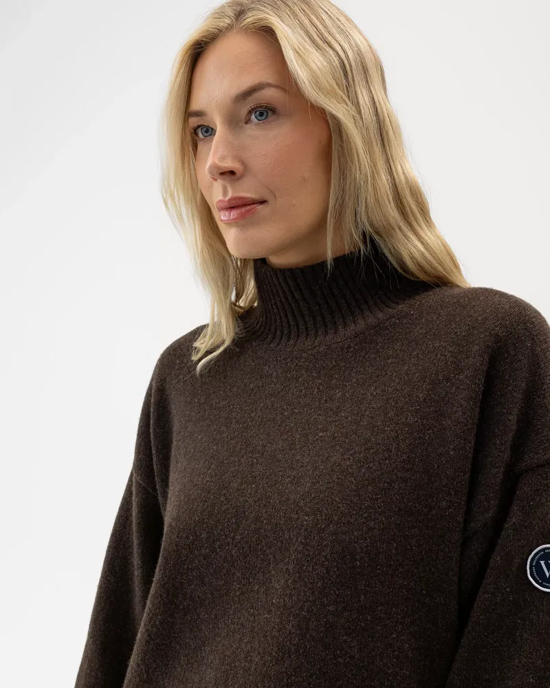 Holebrook Margot Turtle Windproof - Brown Melange-3