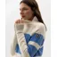 Holebrook Ladies Martina Windproof Jumper Off White/ Oxford