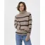 Holebrook Martina Windproof Ladies Jumper - Khaki/ Anthracite