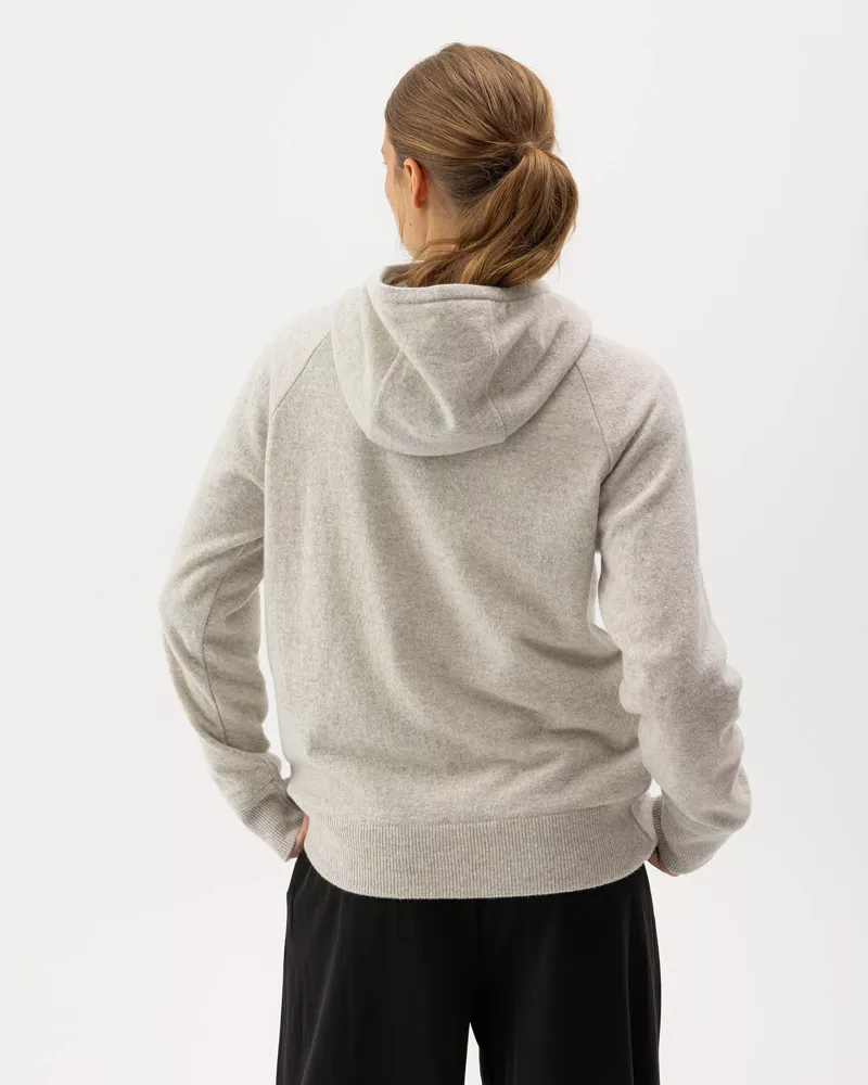 Holebrook Nilla Hood WP - Light Grey Melange-3