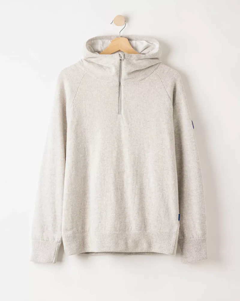 Holebrook Nilla Hood WP - Light Grey Melange-1