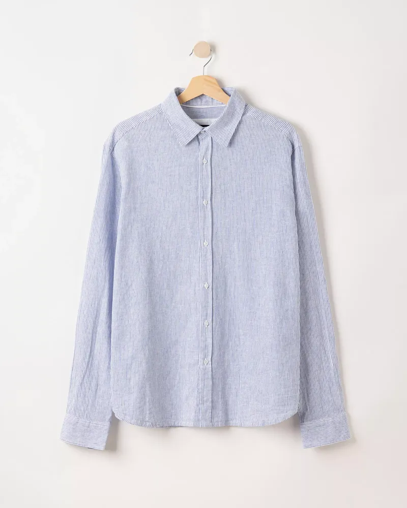 Holebrook Ted Shirt White/ Royal-3