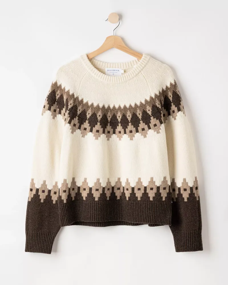 Holebrook Vigdis Crew - Brown