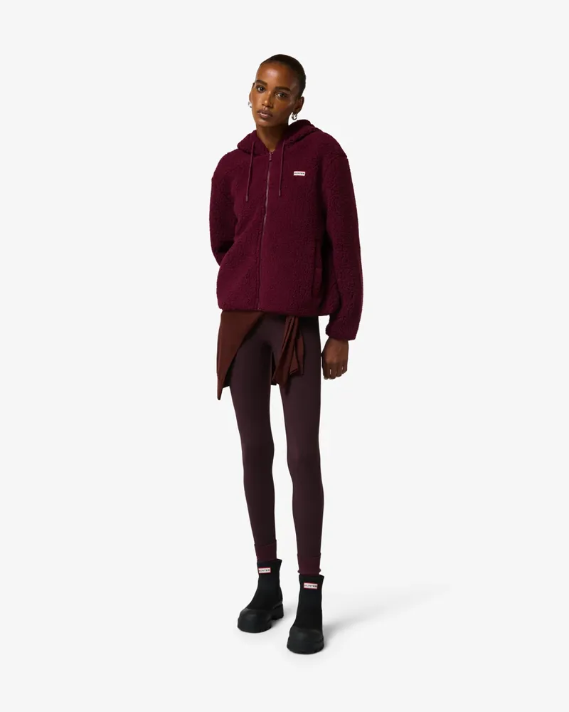 Hunter Womens Bonelle Borg Jacket - Port Royale-1