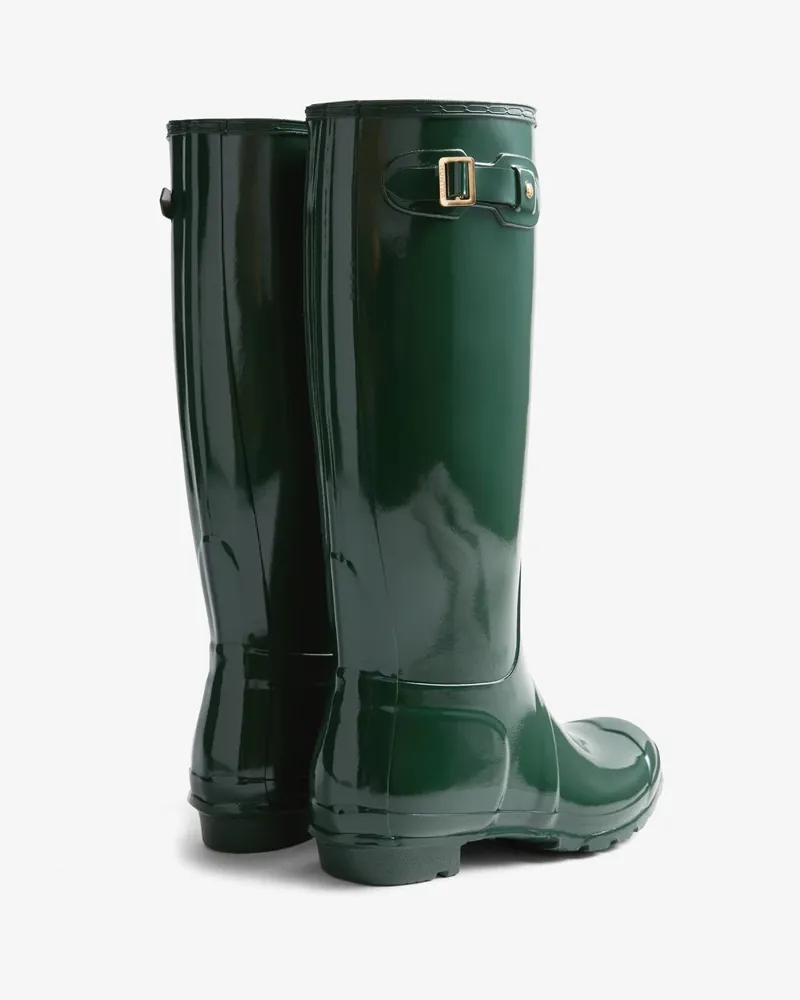 Hunter Womens Original Tall 170 Yrs Anniversary Boot - Hunter Green-2
