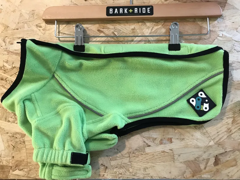 Bark + Ride Chill Breaker Coat - Lumo Green -  X- Large