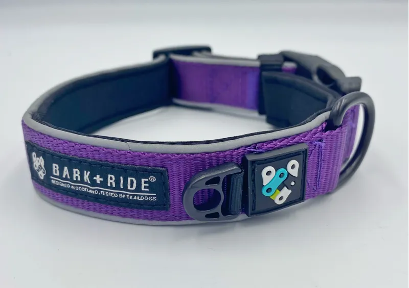 Bark + Ride Trail Collar - Heather -  X- Small-1